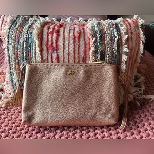 Metallic Pink Freshly Picked Classic Zip Pouch